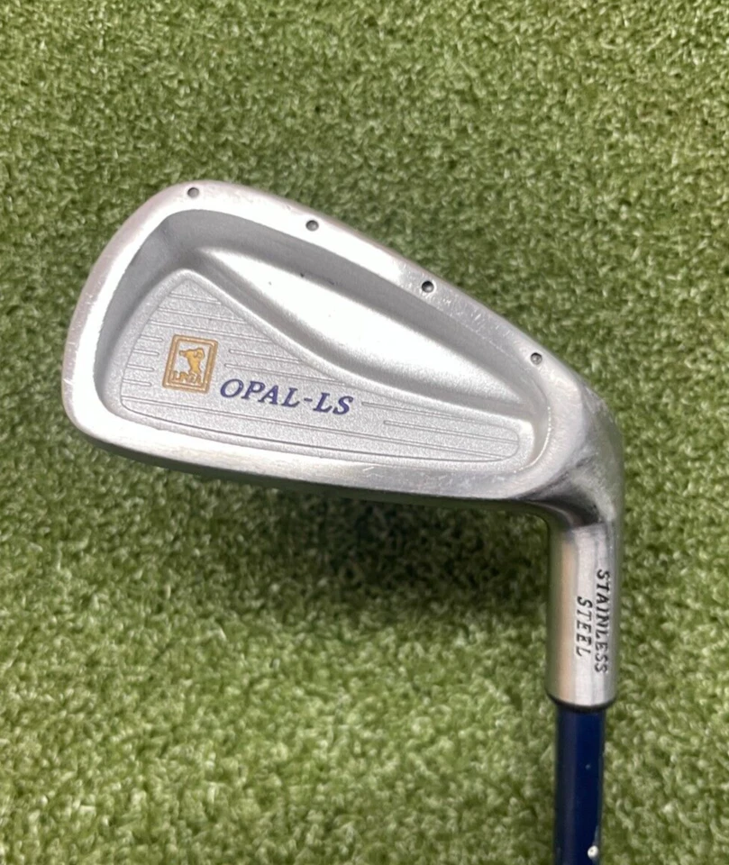 Square Two Opal- LS 8 Iron / RH /  Stiff Graphite ~35.25" / Good Grip / jj9117 - Image 1 of 4