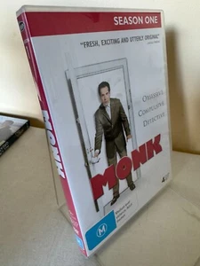 Monk - Season 1 4 DVD Set Region:4 - Picture 1 of 4