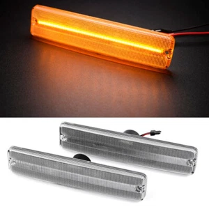 Luces de señalización laterales LED delanteras para guardabarros aptas para Jeep Wrangler YJ 87-1995 2 piezas - Imagen 1 de 5