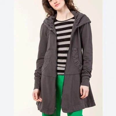 Prairie Underground Long Cloak Hoodie in Tunnel - Image 1 of 4