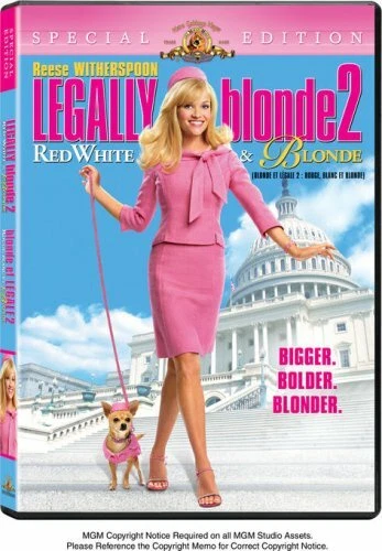 Legally Blonde 2: Red White & Blonde 2006 Movie DVD NEW Reese Witherspoon Comedy - Image 1 of 1