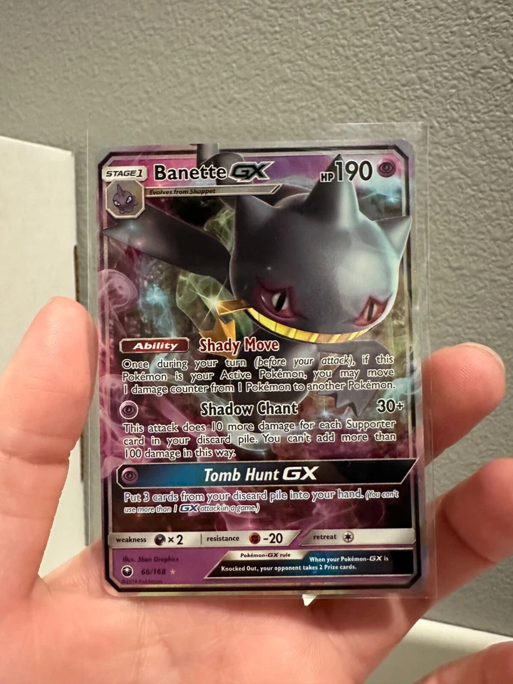 Banette GX 66/168 - Celestial Storm - Ultra Rare Holo Pokemon Card NM 1118#175 - Image 1 of 2