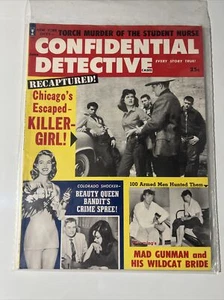 Confidential Detective Cases Magazine June 1960 pulp Chicago’s Killer Girl - Picture 1 of 6