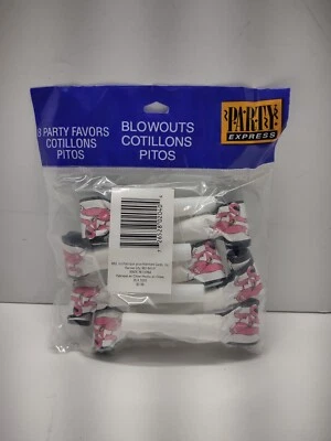 Mighty Morphin Power Rangers Classic Birthday Party Favor Blowouts Vintage 8 - Image 1 of 4