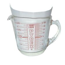 PYREX 532 Ring LARGE 4 Cup 1 Quart GLASS MEASURING CUP