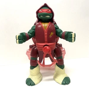 TMNT Teenage Mutant Ninja Turtles 6" Throw 'n Battle Raphael 2013 Viacom - Picture 1 of 10