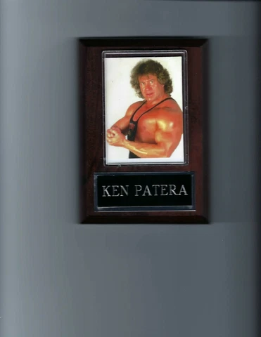 KEN PATERA PLAQUE WRESTLING WWF Cover
