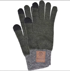 Lambretta Mens Turn Up Touchscreen Gloves(I don't recommend to large SIZE ) - Picture 1 of 3