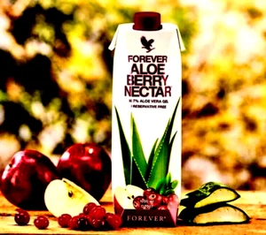 Forever Aloe Berry Nektar 90,7% ALOE - (1000 ml x 6 Stck.) - chemikalienfrei - ORIGINAL NEU - Bild 1 von 10