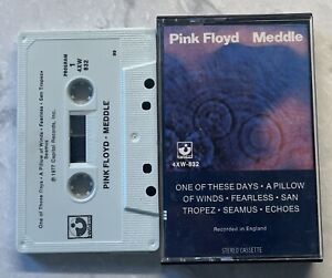 Pink Floyd Meddle (Cassette, 1971, 1977) TESTED Harvest Records Roger Waters