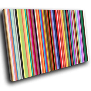 ZAB382 Bunte Cool Funky Moderne Leinwand Abstrakt Zuhause Wandkunst Bilddrucke - Bild 1 von 6