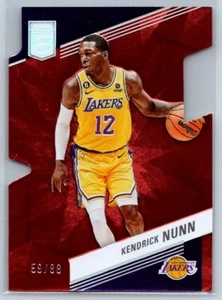 2022-23 Panini Donruss Elite Die-Cut Red Kendrick Nunn /88 - Foto 1 di 2