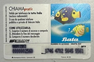 CARTA TELEFONICA Scarpissima (20) - Picture 1 of 2