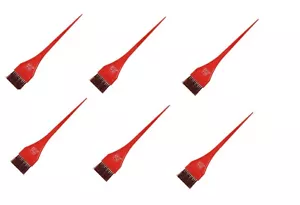 Denman Pro-Tip Tint Brush Red - Pack of 6 - Picture 1 of 2