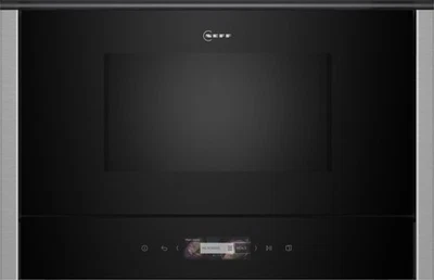 NEFF Einbaumikrowelle 21 Liter 900 Watt schwarz Breite 60cm Höhe 38cm NL4WR21N1 - Bild 1 von 4