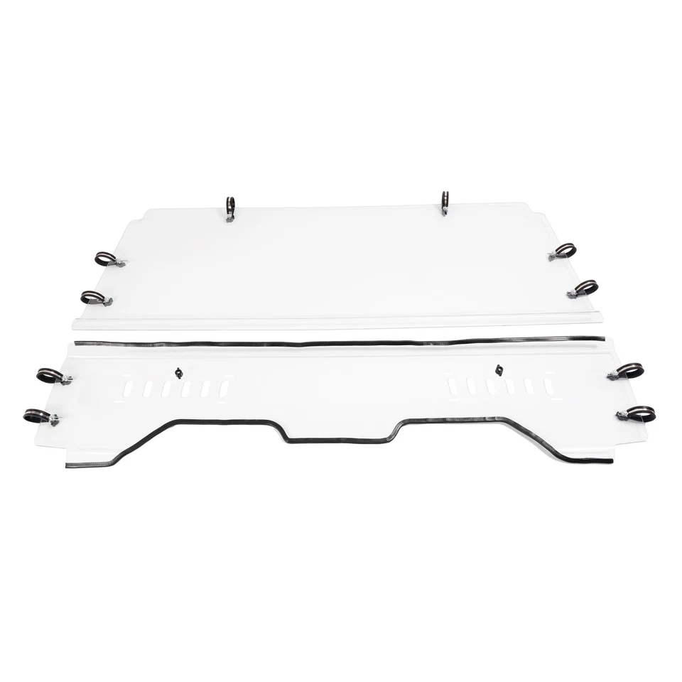 For HONDA BIG RED 4X4 MUV700 2009-2013 Full Clear Vented Windshield Foto 1 de 4