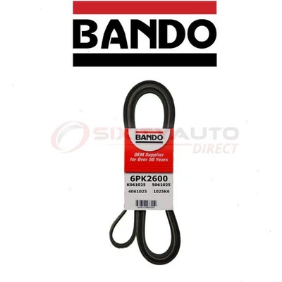 Bando Main Drive Serpentine Belt for 1992-1993 Chevrolet C2500 Suburban - vu - Image 1 of 4