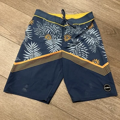 O’Neill Youth Board Shorts Size 27 Navy - Image 1 of 3
