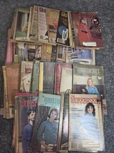 Lote de 45 revistas vintage The Workbasket años 60 años 70 años 80 - Imagen 1 de 6