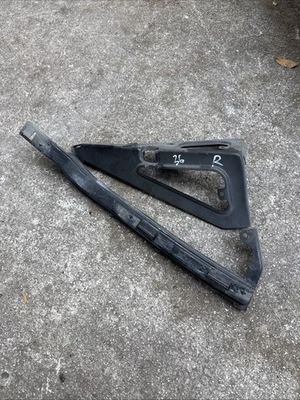 Honda S2000 Right Passenger Side Headlight Brackets Black  #36 - Image 1 of 4