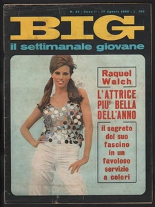 BIG 33/1966 RAQUEL WELCH CAMALEONTI KRIMINAL BRUNO LAUZI FRANCOISE HARDY VANONI - Foto 1 di 10