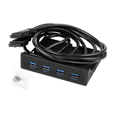 Frontplatte USB Hub für PC Computer PC Frontplatte Optisches Laufwerk Frontplatte - Bild 1 von 4