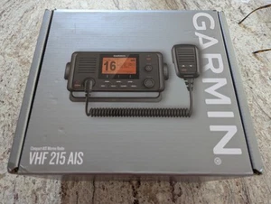 GARMIN VHF 215 AIS MARINE VHF RADIO W/ AIS & BUILT-IN GPS - Photo 1/7