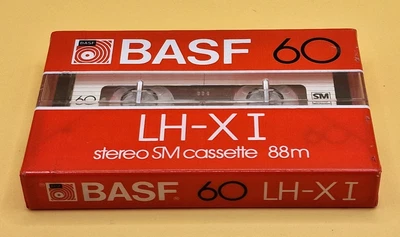 BASF LH-X I 60 BRAZIL   Blank Audio Cassette Tape (Sealed) NOS! New! - Image 1 of 4