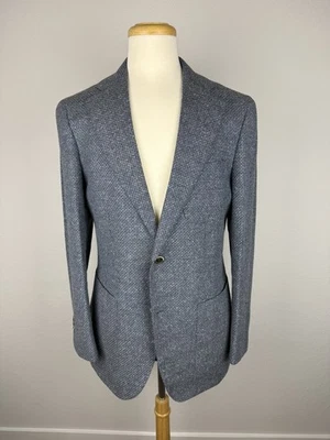 Chaqueta Suitsupply Hudson 40R - Mezcla Algodón/Lana/Seda - Tela Carlo Barbera Foto 1 de 4