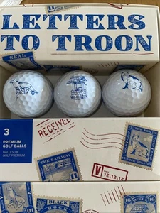 Vice Golf Pro Plus Letters to Troon Limited Edition Balls New Sleeve - 3 Balls - Picture 1 of 1