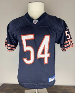 Chicago Bears Urlacker 54 Jersey NFL Reebok Blue Orange Youth Large (14-16) - Picture 1 of 6
