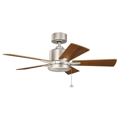 Kichler Lighting 330241NI Lucian II Indoor Ceiling Fan Brushed Nickel - Image 1 of 4