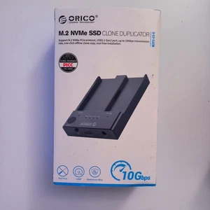 ORICO M.2 NVMe SSD Clone Duplicator M2P2-C3-C *Open Box* - Picture 1 of 6