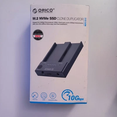 ORICO M.2 NVMe SSD Clone Duplicator M2P2-C3-C *Open Box* - Image 1 of 4