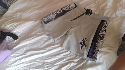 Bañador Quiksilver Surfsilk Arch gris/violeta Highline talla 28 Foto 1 de 4