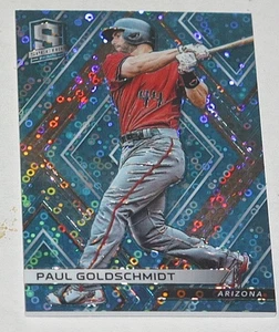 2018 Spectra Baseball NEON BLUE Parallel #65 - Paul Goldschmidt 4/99 - Picture 1 of 2