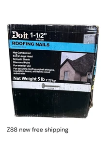 721044 1-1/2 In. 11 ga Hot Galvanized Roofing Nails (900 Ct., 5 Lb.) new. - Bild 1 von 1