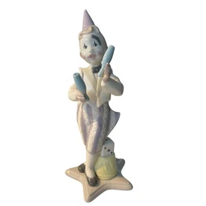Lladro "Star of the Show" Porcelain Clown Juggler Figurine Spain 10" - Picture 1 of 5