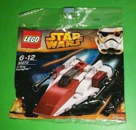 LEGO Star Wars A-Wing Starfighter Polybag Set 30272 Mini Awing New Sealed