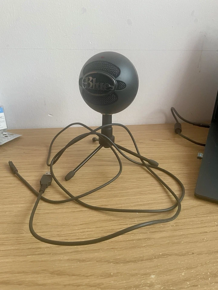 Blue Snowball iCE USB Microphone–for Recording, Podcasting, Streaming– UK Seller - Image 1 of 1