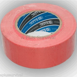 Cinta de reparación de conductos 2"x60 yardas supervivencia de emergencia primeros auxilios kit de camping rojo - Imagen 1 de 1