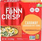 Finn Crisp Caraway Sourdough Rye Thins Caraway Crispbread 7 Ounce Boxes Pack ...
