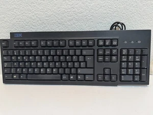 IBM KB‑9910 PS/2 Desktop Keyboard — Nordic (SE / FI) Layout | FRU 37L2577 - Picture 1 of 8