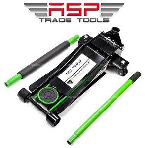 Quick Lift Heavy Duty Dual Pump 4 Ton Ultra Low Profile Floor Trolley Jack - Picture 1 of 8