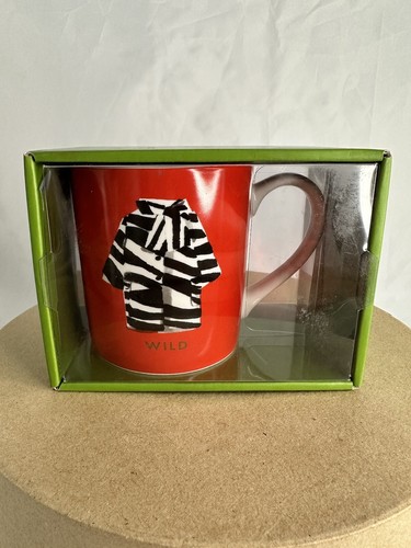 Tazza caffè Lenox Kate Spade New York "Wild" nuova con scatola