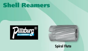 1-9/16x3 HSS SPI.FLT. SHELL REAMERS-PITTSBURG ITEM NO. 2051100(FT) - Picture 1 of 1