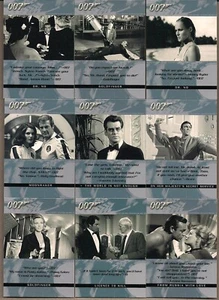 JAMES BOND 007 "THE QUOTABLE" RA 2004 KOMPLETT 100 TRADING CARD BASE SET & WRAP - Bild 1 von 1