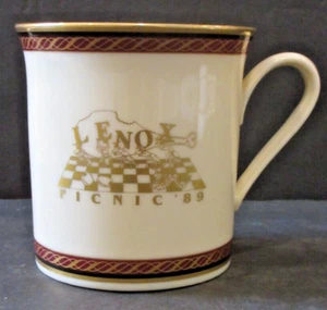 SUPER RARE VINTAGE Lenox Company Picnic '89 Special Edition Gift Mug - Monroe - Bild 1 von 8