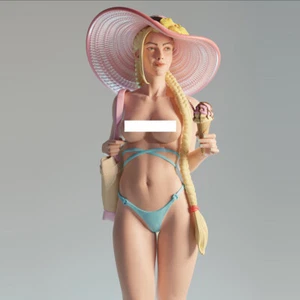 1/8 1/6 1/4 Sexy CAMMY 3D print figure Model Kit Unpainted Unassembled GK - Picture 1 of 4