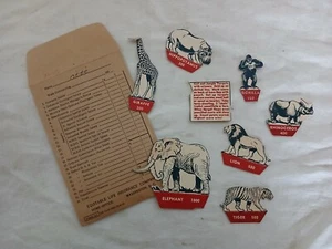gioco bersaglio animali da circo vintage - Foto 1 di 7